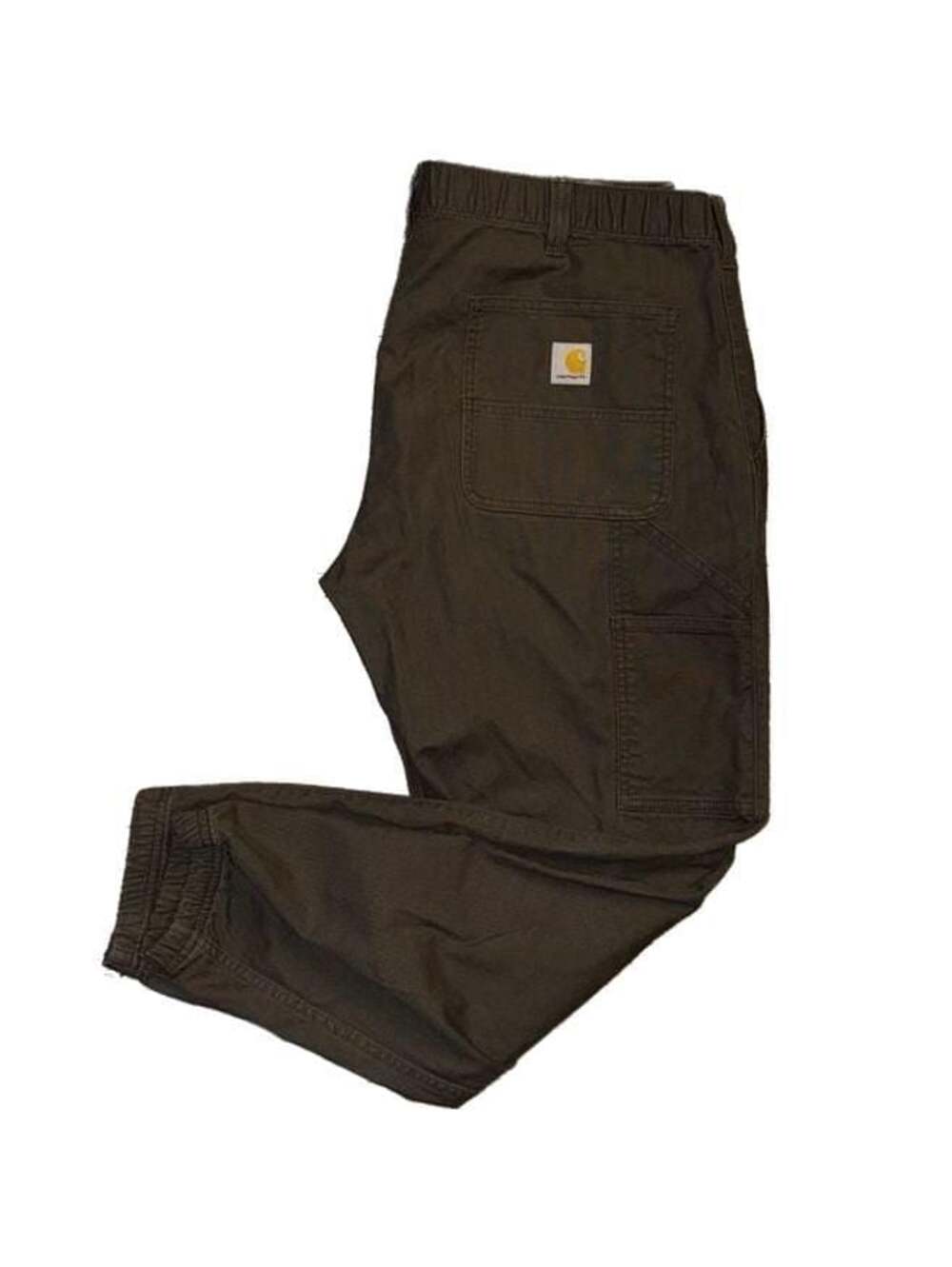 Carhartt Men's Relaxed Fit Tapered Rigby Joggers Dark Coffee Size 36 Short - Picture 1 of 6